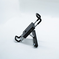 Support de tablette antivol en alliage d'aluminium réglable et verrouillable pour appuie-tête de voiture, compatible iPad, pour affichage publicitaire