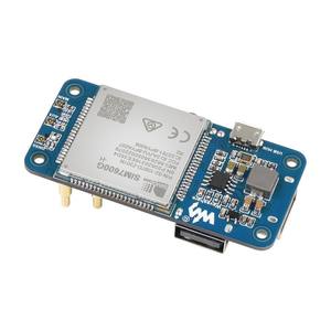 SIM7600G-H 4G HAT (B)，用于Raspberry <span class=keywords><strong>Pi</strong></span>，LTE Cat-4 4G/3G/2g支持，GNSS定位，全球频段 - Product Image 1