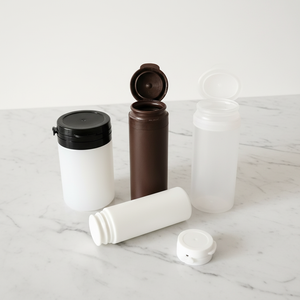 Wholesale 40ml 50ml 100ml 200ml 275ml Plastic <strong>Bottle</strong> With Tear Off Cap, Xylitol Chewing Gum Candy Medicine Pill Empty Container - Product Image 5