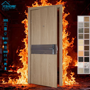 Puerta Cortafuego para Villa Foshan Yohome, AS 1905 <span class=keywords><strong>EN</strong></span> 16034, Madera de Nogal, Puerta para Habitación de Hotel o Apartamento, Resistencia al Fuego de 30, 60, 90 y 120 Minutos - Product Image 3
