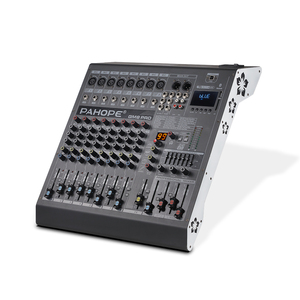 Profissional 8 canais <span class=keywords><strong>mixer</strong></span> festa sala de reuniões e karaoke processador de áudio mistura com BT gravação e monitoramento suporte - Product Image 1