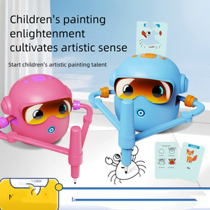 Robot de Dibujo Automático con Diseño en Inglés, Tecnología para Niños, Máquina de Aprendizaje de Pintura para Bebés, Juguete Inteligente, Regalo - Product Image 6