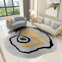 Tapis en laine moderne, tapis fait main, antidérapant, personnalisé pour la chambre à coucher, le salon, la voiture, le golf, la prière, la maison et l'hôtel