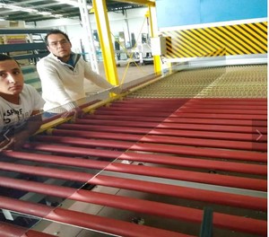 Chất lượng cao đường cong kính ủ Lò thủy tinh ủ lò uốn cong kính ủ lò - Product Image 2