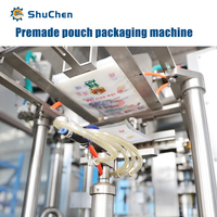 Machine d'emballage rotative industrielle Shuchen à grande vitesse entièrement automatique pour sachets Doypack préformés de fruits secs, idéale pour les chips de plantain