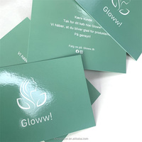Cartes de remerciement de mariage personnalisées de luxe, ensemble d'invitations en carton premium, noms et date personnalisés