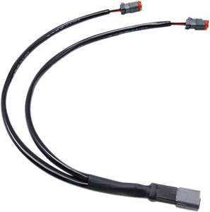 2-in-1-Doppelausgänge DT DTM-Buchsen adapter Splitter Deutsch Dual Leads Kompatibler LED-Arbeits kabelbaum - Product Image 3