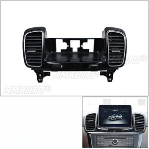 สำหรับ Mercedes Benz GLE W166 W292 ปี 2015-2019 อุปกรณ์ตกแต่งภายนอก ช่องระบายอากาศแอร์ ช่องแอร์หน้ารถยนต์ ชุดแต่งแอร์ - Product Image 5