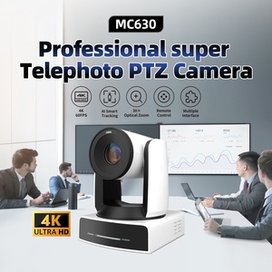 Cámara PTZ 4K con Zoom Óptico de 30X, Super Teleobjetivo, Transmisión 4K60fps 3G-SDI para Grandes Conferencias, Iglesias, Transmisiones en Vivo MC630 4K/60fps - Product Image 3