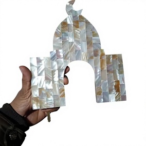 Luxury Mother Pearl Ramadan Kareem Set Artistic Handmade Movable Industrial Design <b>Decor</b> for <b>Spring</b> Hanging Table Styling Eid - Product Image 1