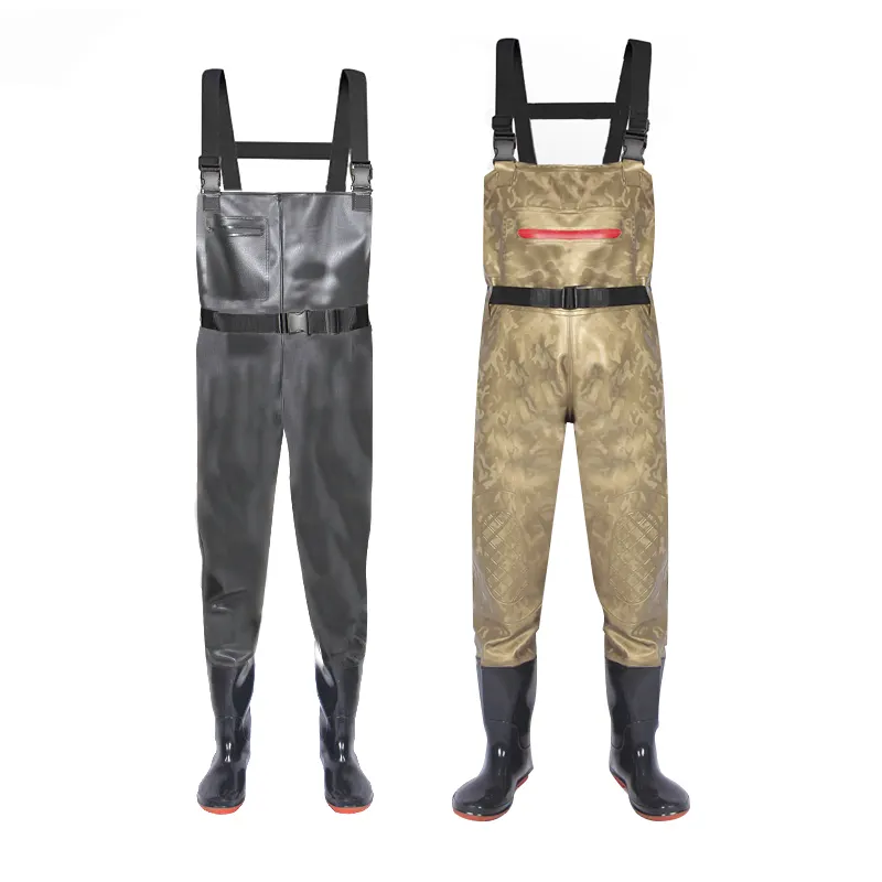 fly fishing wader coveralls bag shoes with non-slip oxford sole fishing waterproof breathable waders