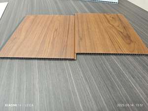 Plafond en PVC de 8 pouces de large, design en bois <span class=keywords><strong>stratifié</strong></span>, prix bas, fabrication chinoise, livraison directe - Product Image 4