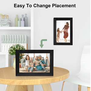 Cadre photo numérique Veidoo WiFi Cloud 10'' 1080P IPS avec écran tactile, système Frameo 32 Go Type C et synchronisation du calendrier - Product Image 6