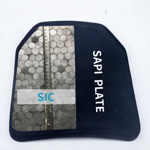 Sơn đông nhà máy hiệu suất cao mô hình khác nhau silicon carbide sisic gốm cho áo giáp tấm