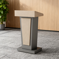 Support de podium solide de qualité supérieure-Pupitre de haute qualité pour les salles de conférence Événements d'entreprise avec structure ergonomique et stable