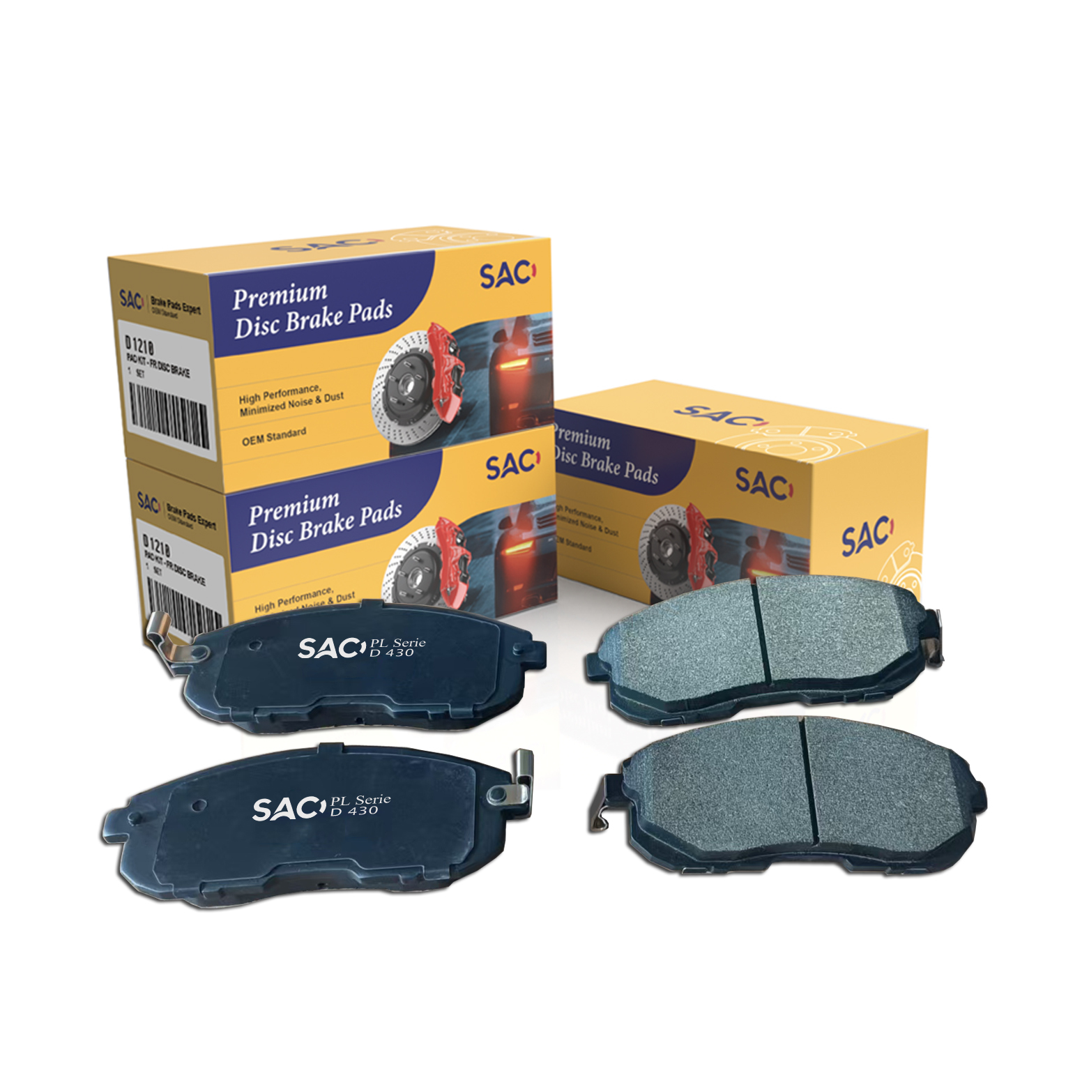 バルザック③ 55810M55K00 55810-80J00 D430 D1110 Front Brake Pads for Suzuki SX4