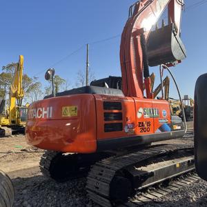 Excavadora Usada de Alta Calidad Hitachi ZX200, Excavadora de Orugas Mediana de 20 Toneladas, Pocas Horas de Trabajo, Sin Reparaciones Importantes, Gran Oferta - Product Image 4