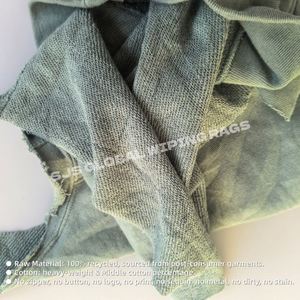 Chiffons industriels 40-60 cm, morceaux de tissu récupérés, chiffons en polaire colorés, chiffons en molleton, chiffons en coton - Product Image 4