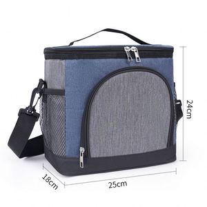Custom Waterproof Picnic Food Storage <b>Bags</b> for Student Aluminum Foil Cooler <b>Bag</b> Insulated <b>Lunch</b> <b>Bag</b> for Students Kids Men Women - Product Image 1