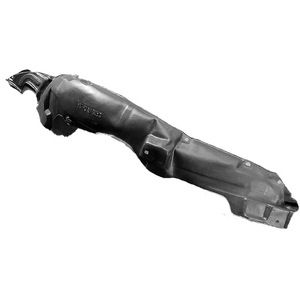 Guardabarros Interior para Hyundai Elantra 2007-2010, Pieza de Repuesto de Plástico Delantero, Color Negro - Product Image 1