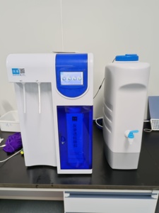 Système de purification <span class=keywords><strong>d</strong></span>'<span class=keywords><strong>eau</strong></span> <span class=keywords><strong>d</strong></span>ésionisée ULtrapure pour laboratoire HPLC Garantie 1 an avec Iso Ce et Astm - Product Image 5