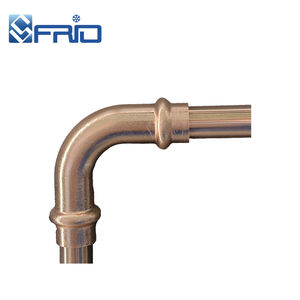 Tubería de cobre de alta calidad, accesorio de tubería de fontanería de 45 grados - Product Image 1