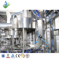 Machines de remplissage de cola industrielles, ligne de production automatique d'eau gazeuse 6000-10000 bph