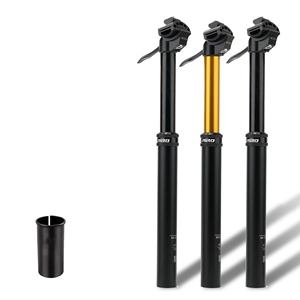 <span class=keywords><strong>Tija</strong></span> de sillín telescópica de aleación de aluminio con altura ajustable RIRO y barra de extensión de altura ajustable para ciclismo - Product Image 1