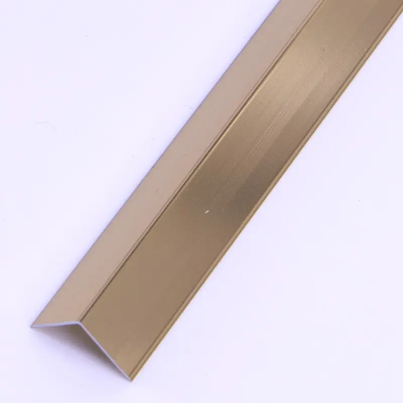 Foshan FSF Porcelain Ceramic Tile Accessories Metal Square Angle Tile Trim Right Angle Tile Corner Trim For Marble