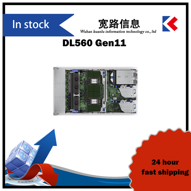 DL560 Gen11 2U 4-Socket Rack Server Max 16TB DDR5 Smart Memory PCIe Gen5 for In-Memory Database Big Data Virtualization