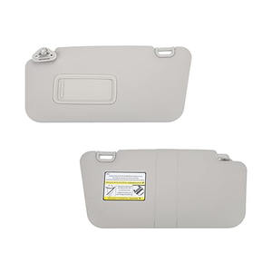 Pare-soleil Subaru 92011sc033lo côté gauche gris PVC, installation par vis - Product Image 4