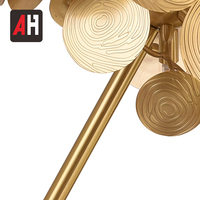 Lampe de table contemporaine en cuivre, base B22, abat-jour multicolore, 110V-240V, lampe de bureau créative pour la maison, l'hôtel, la chambre à coucher