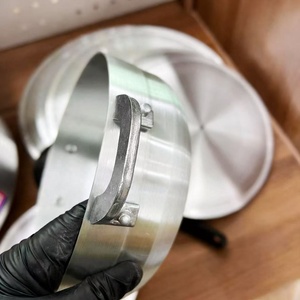 Batterie de cuisine en aluminium épaissi de 12 pièces, grande capacité, comprenant casseroles, faitouts et poêles avec couvercles, marmite à soupe de cuisine <span class=keywords><strong>QQ</strong></span> - Product Image 3