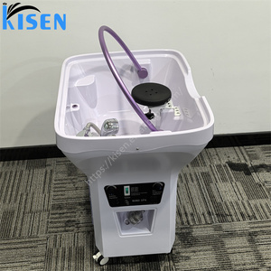 <span class=keywords><strong>Lavacabezas</strong></span> portátil sin tuberías con cascada y vaporizador para salón de belleza, ideal para lavado de cabello y spa capilar. - Product Image 5