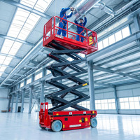 Plateformes de travail stabilisées, élévateurs automatiques pour échafaudages, pour travaux de construction en hauteur