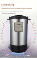 Yaourtière Commerciale Entièrement Automatique Grande Capacité 12L pour Smoothies aux Fruits, Vin de Riz Sucré et Fermentation Enzymatique