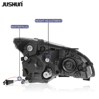 Pièces automobiles JUSHUN pour Lexus RX 330 350 400h 2003-2008, ensemble de phares AFS et DRL, homologué DOT et E