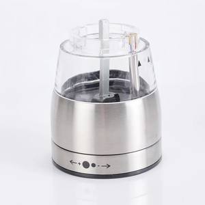 Ensemble <span class=keywords><strong>Moulin</strong></span> à épices et à poivre en acrylique électrique automatique en acier inoxydable et <span class=keywords><strong>moulin</strong></span> à sel pour accessoires de cuisine en vente en ligne sur <span class=keywords><strong>Amazon</strong></span> - Product Image 5