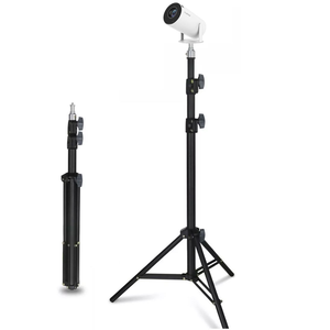 <span class=keywords><strong>Support</strong></span> de projecteur pliable, <span class=keywords><strong>support</strong></span> de <span class=keywords><strong>sol</strong></span> réglable en hauteur pour projecteurs portables, compatible avec la plupart des mini-projecteurs - Product Image 1