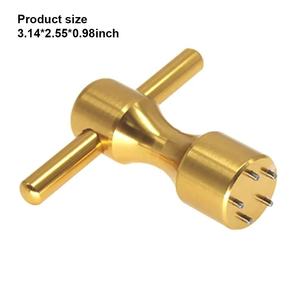 1/2/3กอล์ฟพัตเตอร์สกรูหัวประแจสำหรับสะสมไม้พัตเตอร์5รูสำหรับเปลี่ยนน้ำหนักสำหรับกล้องวิดีโอสีแดง - Product Image 3