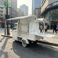 Food Truck Personnalisé de Haute Qualité avec Comptoir en Acier Inoxydable pour la Restauration en Plein Air