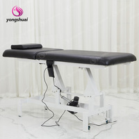 Lit de spa électrique moderne de luxe, table de massage inclinable en métal esthétique pour la beauté du visage et les meubles de salon de manucure