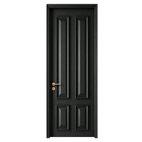 Porte intérieure moderne en bois écologique, insonorisée, résistante à l'eau, en polymère CPL, finition lisse, pour chambre à coucher, usage hôtelier