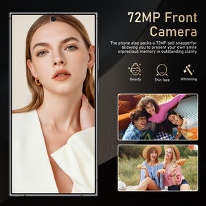 S25อัลตร้ามาร์ทโฟน<span class=keywords><strong>5G</strong></span> 6.9นิ้ว Android ปลดล็อคโทรศัพท์16G + 1TB เก็บข้อมูล MTK 108MP ด้านหลังกล้อง LTE - Product Image 2