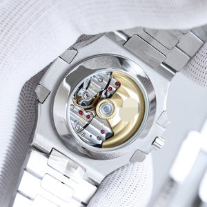 Reloj Mecánico Nuevo y Popular en Toda la Internet, Correa de Metal, Doble Calendario, Fondo Transparente, Reloj Mecánico de Alta Gama - Product Image 5