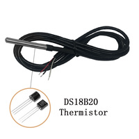 Prix usine PT100 capteur de température sonde thermistance fil de Silicone sonde de capteur résistant aux hautes températures