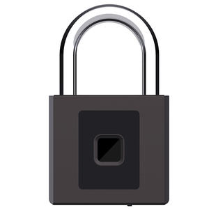 Candado Inteligente para Exteriores <span class=keywords><strong>Navicat</strong></span> G5, Impermeable IP65, Aleación de Zinc, para Huella Dactilar Biométrica, 20 Grupos, con APP para Acero y Vidrio - Product Image 1
