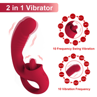 IRL-máquina sexual 2 en 1 para mujeres, Juguetes sexuales con vibración ongue para estimular el clítoris y coño