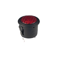 Interrupteur à bascule lumineux rouge série RL3 à 2 broches, 16A 250V, certifié CQC, pour montage sur panneau, usage industriel et automobile