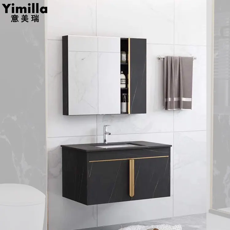 Stanza da bagno Vanity Set 304 In Acciaio Inox Mobiletto del Bagno con il Bacino